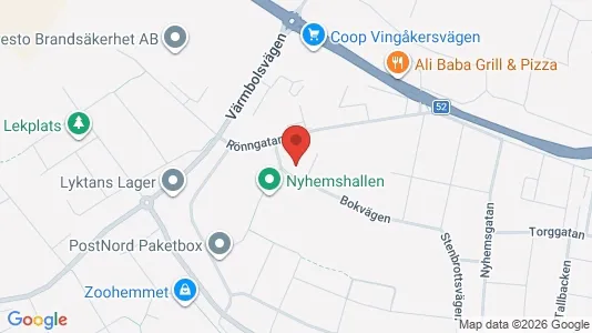 Lägenheter att hyra i Katrineholm - kort over placeringen