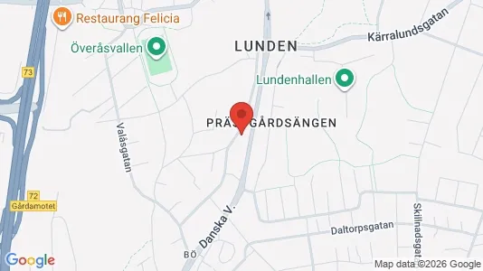 Lägenheter att hyra i Örgryte-Härlanda - kort over placeringen