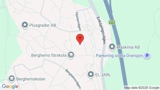 Lägenheter att hyra i Järfälla - kort over placeringen