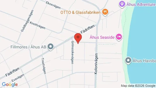 Lägenheter att hyra i Kristianstad - kort over placeringen