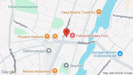 Lägenheter att hyra i Eskilstuna - kort over placeringen