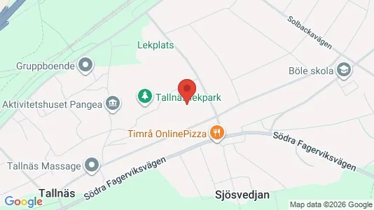 Lägenheter att hyra i Timrå - kort over placeringen