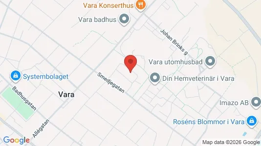 Lägenheter att hyra i Vara - Bild från Google Street View