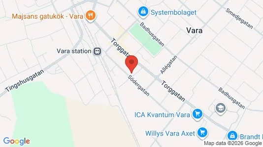 Lägenheter att hyra i Vara - Bild från Google Street View
