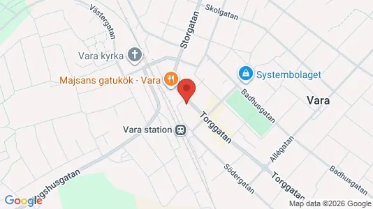 Lägenheter att hyra i Vara - Bild från Google Street View