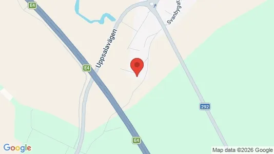 Lägenheter att hyra i Tierp - kort over placeringen