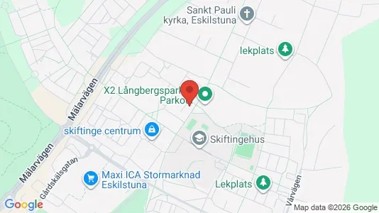 Lägenheter att hyra i Eskilstuna - kort over placeringen