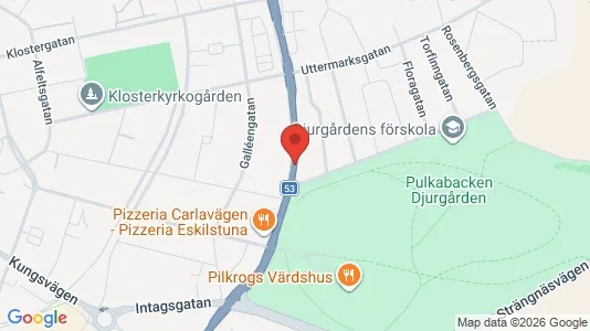 Lägenheter att hyra i Eskilstuna - kort over placeringen