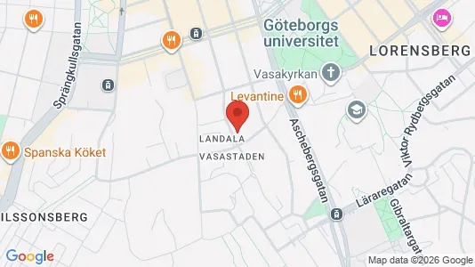 Lägenheter att hyra i Vasastan - kort over placeringen