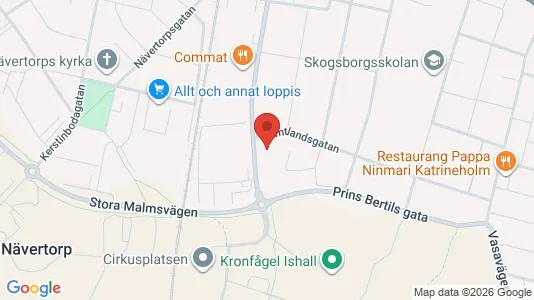 Lägenheter att hyra i Katrineholm - kort over placeringen