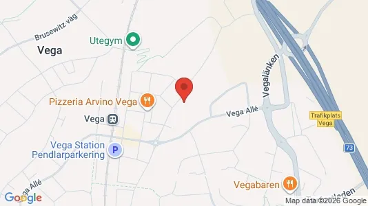 Lägenheter att hyra i Haninge - kort over placeringen