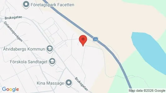 Lägenheter att hyra i Åtvidaberg - kort over placeringen