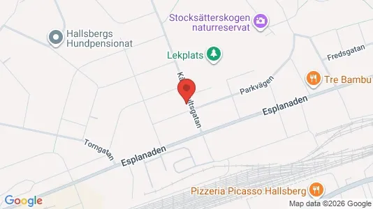 Lägenheter att hyra i Hallsberg - kort over placeringen