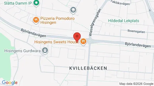 Lägenheter att hyra i Lundby - kort over placeringen