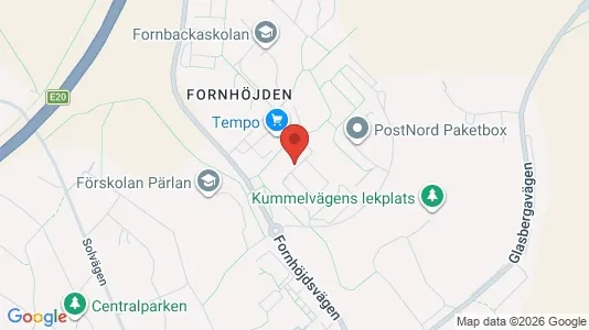 Lägenheter att hyra i Södertälje - kort over placeringen