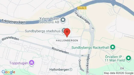 Lägenheter att hyra i Sundbyberg - kort over placeringen
