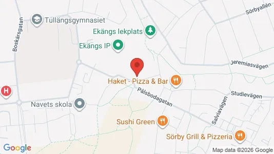 Lägenheter att hyra i Örebro - kort over placeringen