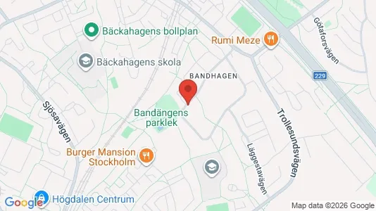 Lägenheter att hyra i Söderort - kort over placeringen