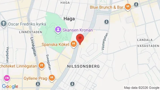 Lägenheter att hyra i Göteborg Centrum - kort over placeringen