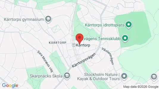 Lägenheter att hyra i Söderort - kort over placeringen