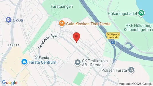 Lägenheter att hyra i Söderort - kort over placeringen