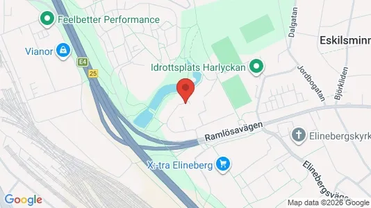 Lägenheter att hyra i Helsingborg - kort over placeringen