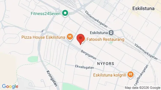 Lägenheter att hyra i Eskilstuna - kort over placeringen