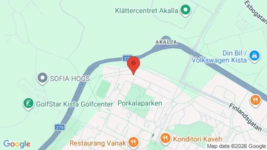 Lägenheter att hyra i Västerort - kort over placeringen