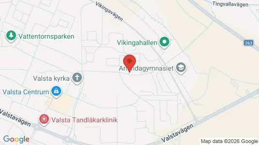 Lägenheter att hyra i Sigtuna - kort over placeringen