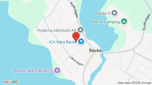 Lägenheter att hyra i Strömsund - kort over placeringen