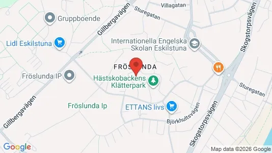 Lägenheter att hyra i Eskilstuna - kort over placeringen