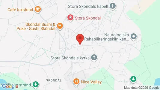 Lägenheter att hyra i Söderort - kort over placeringen