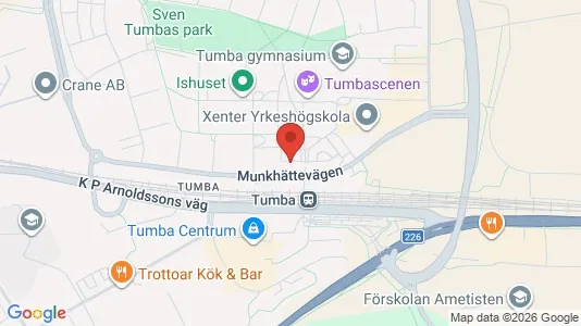 Lägenheter att hyra i Botkyrka - kort over placeringen