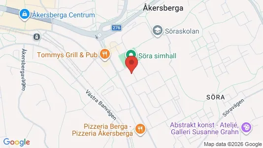Lägenheter att hyra i Österåker - kort over placeringen