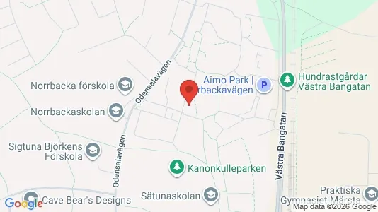 Lägenheter att hyra i Sigtuna - kort over placeringen