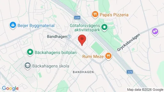 Lägenheter att hyra i Söderort - kort over placeringen