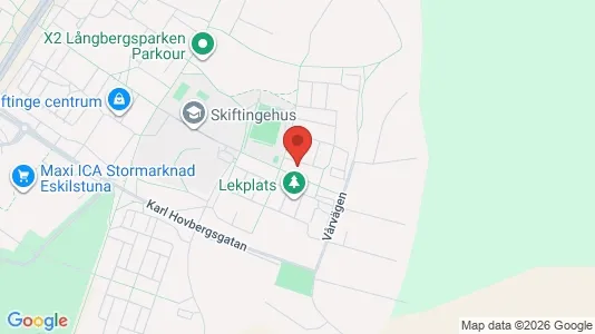 Lägenheter att hyra i Eskilstuna - kort over placeringen