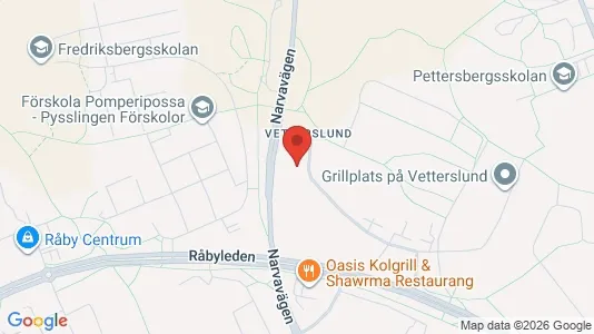 Lägenheter att hyra i Västerås - kort over placeringen