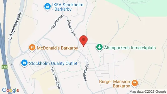 Lägenheter att hyra i Järfälla - kort over placeringen