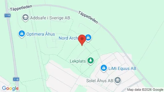 Lägenheter att hyra i Lund - kort over placeringen