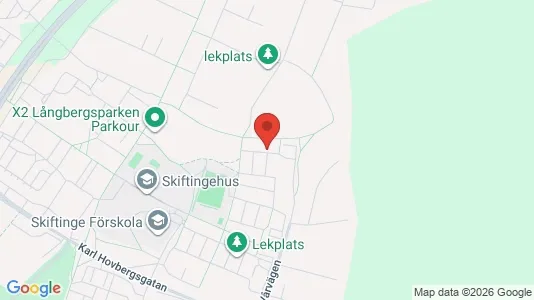 Lägenheter att hyra i Eskilstuna - kort over placeringen