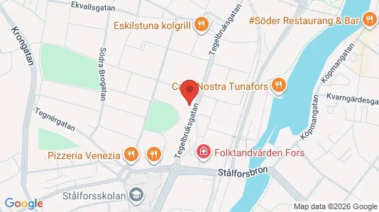 Lägenheter att hyra i Eskilstuna - kort over placeringen