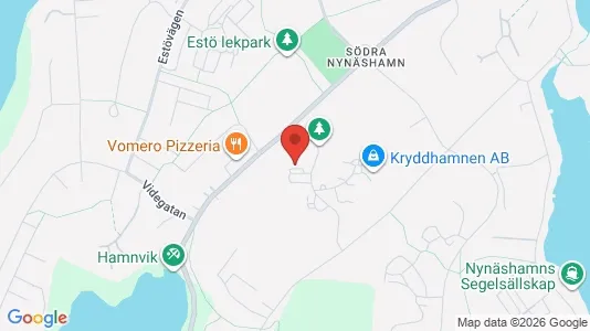 Lägenheter att hyra i Nynäshamn - kort over placeringen