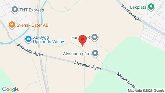 Lägenheter att hyra i Upplands Väsby - kort over placeringen