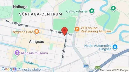 Lägenheter att hyra i Alingsås - Bild från Google Street View