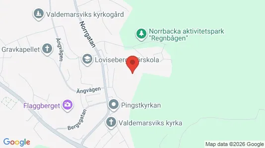 Lägenheter att hyra i Valdemarsvik - kort over placeringen