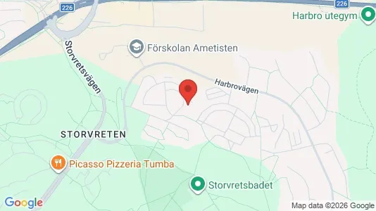 Lägenheter att hyra i Botkyrka - kort over placeringen