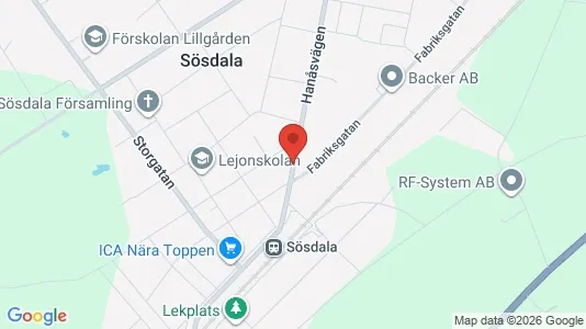 Lägenheter att hyra i Hässleholm - kort over placeringen
