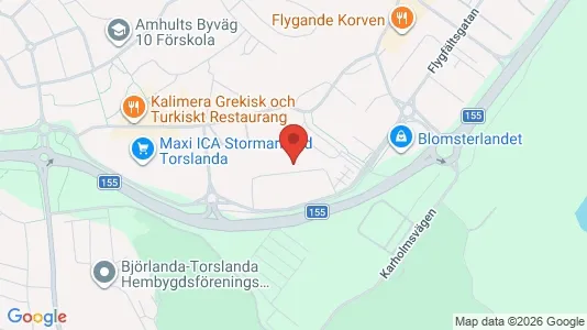 Lägenheter att hyra i Västra hisingen - kort over placeringen