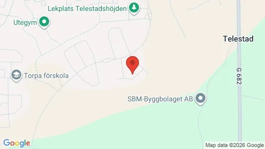 Lägenheter att hyra i Växjö - kort over placeringen